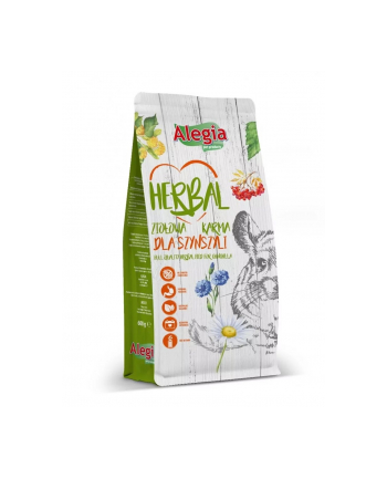 ALEGIA Herbal karma Szynszyla 600g