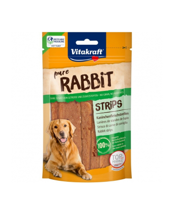 VITAKRAFT RABBIT paski mięsne królik przysmak dla psa 80g