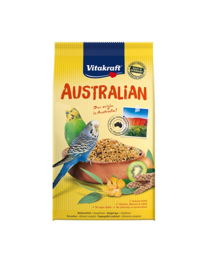 VITAKRAFT AUSTRALIAN karma dla papugi falistej 800g główny