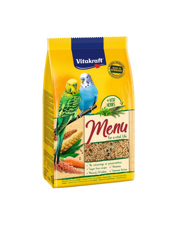 VITAKRAFT MENU VITAL karma dla papugi falistej 1kg główny