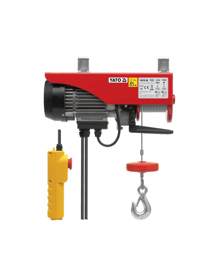 Elekt wciągnik linowy 1050W 300/600KG YT-5905 Yato główny