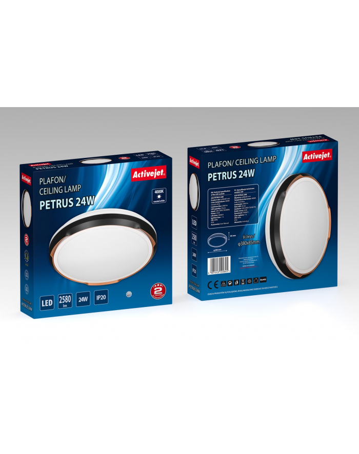 Plafon LED Activejet AJE-PETRUS 24W główny