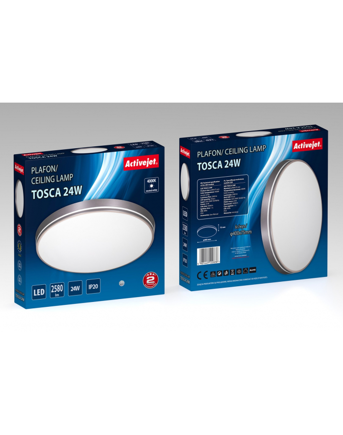 Plafon LED Activejet AJE-TOSCA 24W główny