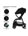 Kinderkraft wózek spacerowy TRIG 3 ONYX BLACK - nr 8