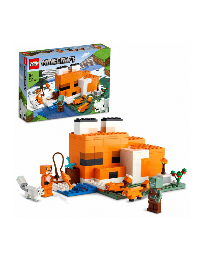 LEGO 21178 MINECRAFT 2022 Siedlisko lisów p6 główny