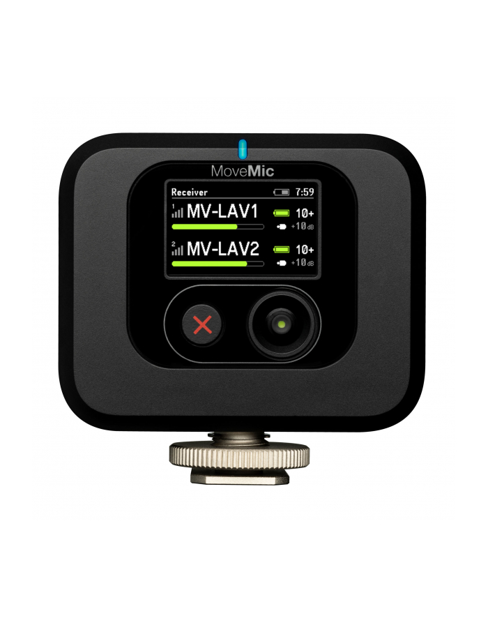 Shure MV-R-Z6 - Odbiornik nakamerowy MoveMic na zimną stopkę główny