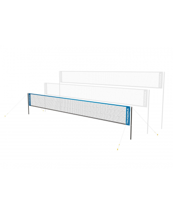 Słupki + siatka do siatkówki i badmintona Hudora (76535)