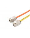 no name Moduł (gniazdo) keystone RJ45 (8P8C) kat6A, STP,ekranowany, beznarzędziowy, stalowy, 24szt - nr 10