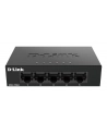 D-Link DGS-105GL/E switch niezarządzalny Gigabit Ethernet (10/100/1000) Czarny - nr 1