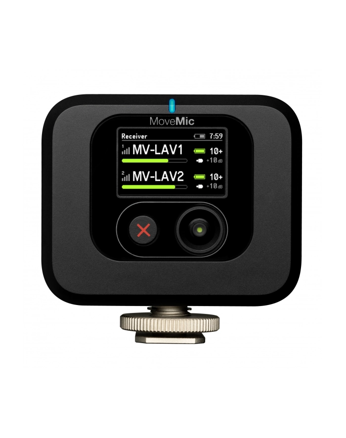 Shure MV-R-Z6 - Odbiornik nakamerowy MoveMic na zimną stopkę główny