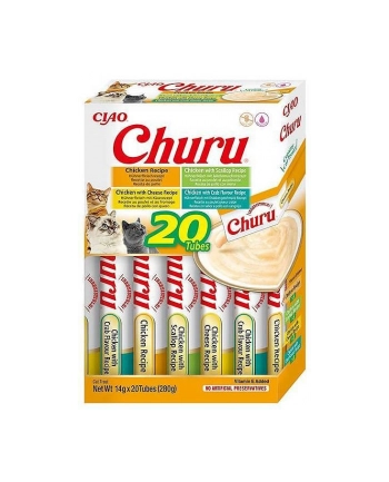 INABA CAT CHURU VARIETIES - kurczak - przysmak dla kota 20 x 14 g nr 2