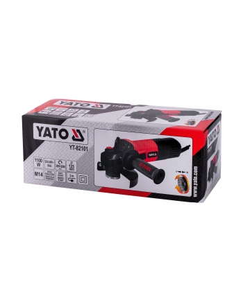 Szlifierka kątowa 1100W z reg prędk YT-82101 Yato nr 1