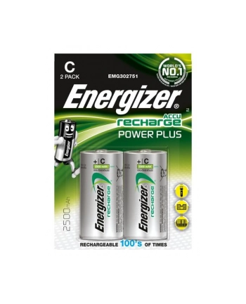 Akumulatorek Energizer R14 C Ni-MH 2500mAh - 2 sztuki nr 2