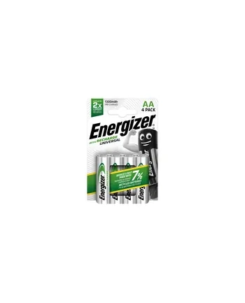 Akumulatorki Energizer R6/AA Ni-MH 1300mAh Universal - 4 sztuki (blister)