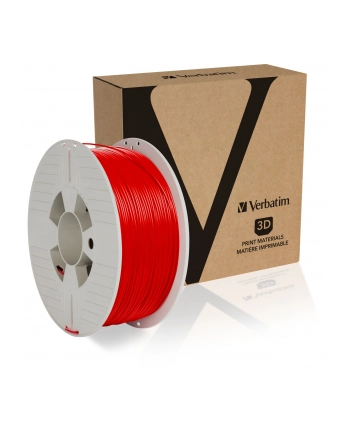 Filament do drukarek 3D Verbatim ABS 1,75 mm 1kg czerwony nr 1