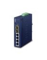 Planet Industrial L2 L4 4 Port Zarządzany Gigabit Ethernet (10 100 1000) Niebieski (Igs42154T2S) - nr 2