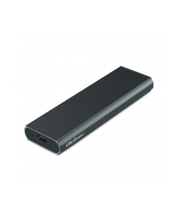  Obudowa/kieszeń Qoltec na dysk M.2 SSD | NVMe | PCIe | USB 3.1 | Super speed 10Gb/s | 4TB | Grafit nr 1