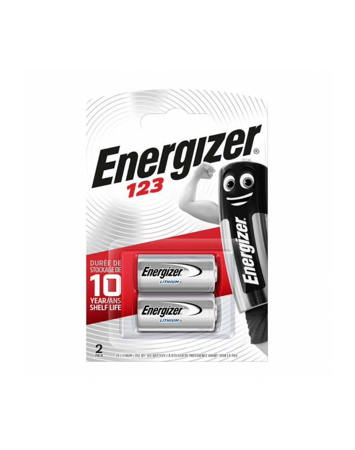 Bateria litowa Energizer CR123 x2, foto główny