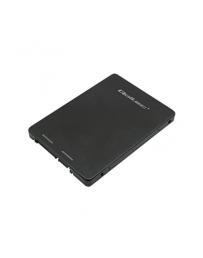  Adapter Qoltec na dysk M.2 SSD | SATA NGFF do SATA III | 2TB | Super speed 6Gb/s | Czarny główny