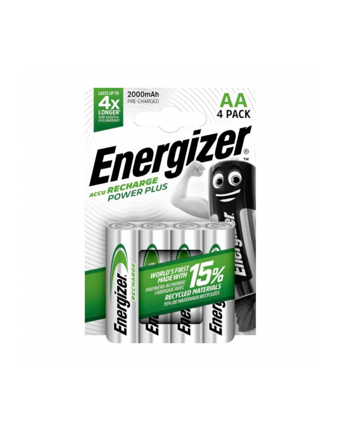 Akumulatorki AA / R6 Energizer Ni-MH 2000mAh - 4 sztuki główny