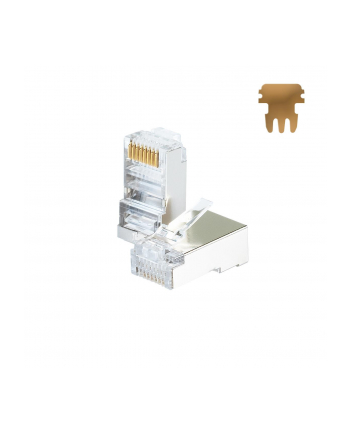 Wtyk RJ45 FTP STP kat. 5e, drut, Netrack (100 szt)