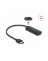Delock adapter kablowy 0,18 m HDMI Typu A (Standard) USB Type-C + Micro-USB Czarny (64212) - nr 5