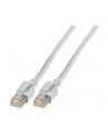 Efb RJ45 Patchkabel S/FTP, Cat.6, VC LED, 15m, szary (DCK1001GR15) - nr 1