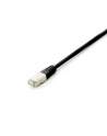 Equip Patch Cat6A 10x/Box S/FTP 2xRJ45 0.25m czarny LSZH (645693) - nr 14