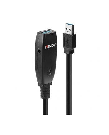 Lindy  USB-A - USB-A Czarny (43353)