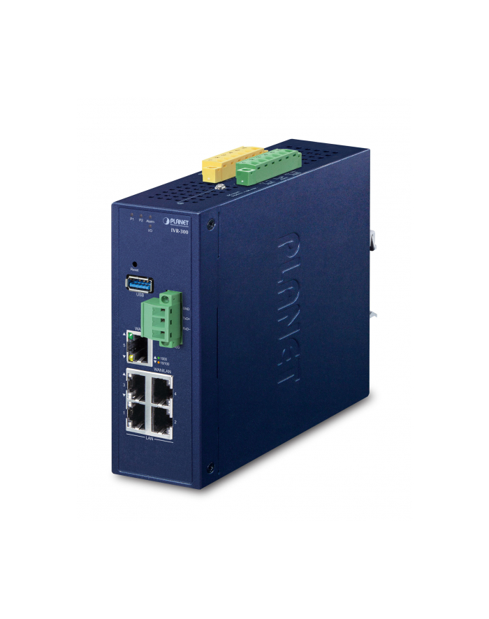 Planet Industrial 5 Port Gateway Kontroler (Ivr300) główny