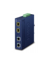 Planet Industrial 2 Port Konwerter Sieciowy Niebieski (Igt9002T2S) - nr 1