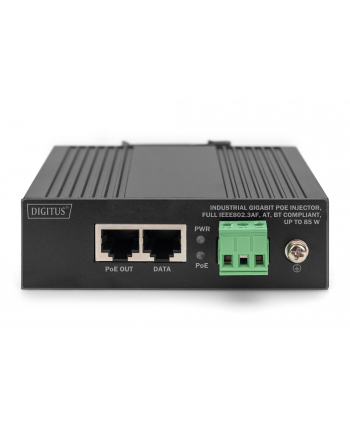 Digitus Industrial Gigabit PoE Injector FullIEEE802.3af at bt Compliant up to 85 W (DN651141)
