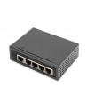 Digitus Industrial 5 Port Gigabit PoE Extender 1 Port 802.3bt PoE to 4 port 802.3af/at (DN651143) - nr 1