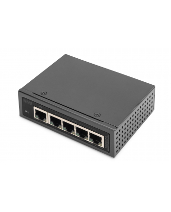Digitus Industrial 5 Port Gigabit PoE Extender 1 Port 802.3bt PoE to 4 port 802.3af/at (DN651143)