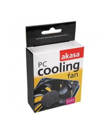 WENTYLATOR Black AK-4020MS retail 40x20mm