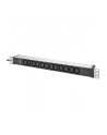 Digitus Listwa zasilająca z profilem aluminiowym, 12 gniazd, przewód zasilający 2 m, wtyczka ze stykiem ochronnym (DN95426) - nr 4