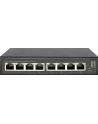 Levelone Ges 2108P Łącza Sieciowe Zarządzany L2 Gigabit Ethernet (10 100 1000) Obsługa Poe Czarny (GES2108P) - nr 17
