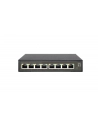 Levelone Ges 2108P Łącza Sieciowe Zarządzany L2 Gigabit Ethernet (10 100 1000) Obsługa Poe Czarny (GES2108P) - nr 9