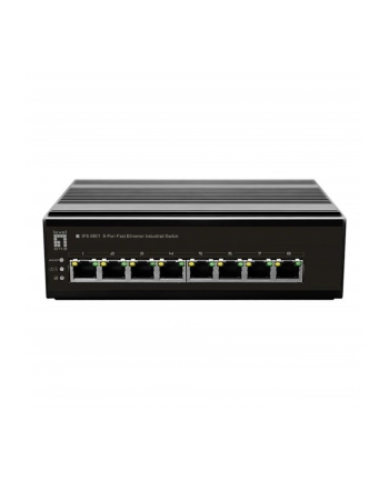 Levelone Ifs 0801 Łącza Sieciowe Nie Zarządzany Fast Ethernet (10 100) Czarny (IFS0801) nr 1