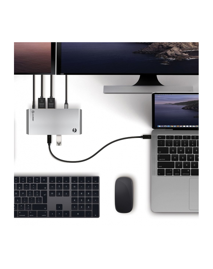 Alogic Stacja/replikator Turbo Thunderbolt 3/USB-C (TB3DTRG2) główny