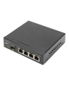 Digitus 4 Portowy Przełącznik Sieciowy Gigabit 1 Port Sfp Typu Uplink (DN80120) - nr 1