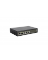 Levelone Ges 2105P Łącza Sieciowe Zarządzany L2 Gigabit Ethernet (10 100 1000) Obsługa Poe Czarny (GES2105P) - nr 3