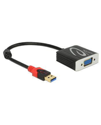 Delock Emaga Adapter Usb 3.0 Na Vga 62738 20 Cm Czarny (S0205150)