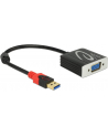 Delock Emaga Adapter Usb 3.0 Na Vga 62738 20 Cm Czarny (S0205150) - nr 4