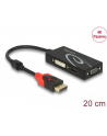 Delock Displayport Adapter 1.2 Męski > Vga / Hdmi Dvi Żeński 4K Pasywny Czarny - nr 11