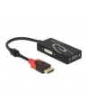 Delock Displayport Adapter 1.2 Męski > Vga / Hdmi Dvi Żeński 4K Pasywny Czarny - nr 13