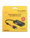 Delock Displayport Adapter 1.2 Męski > Vga / Hdmi Dvi Żeński 4K Pasywny Czarny - nr 16