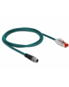 DELOCK KABEL SIECIOWY DELOCK M12 8 PINÓW X-KODOWANY NA RJ45 WTYK PCW 1 M  () - nr 3