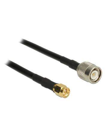 Delock 89498 Coaxial Cable 10 M Tnc Sma Cfd200 Black