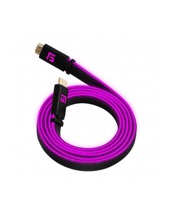 Floating Grip 3M High-Speed Led Hdmi Cable V2.1 - Pink